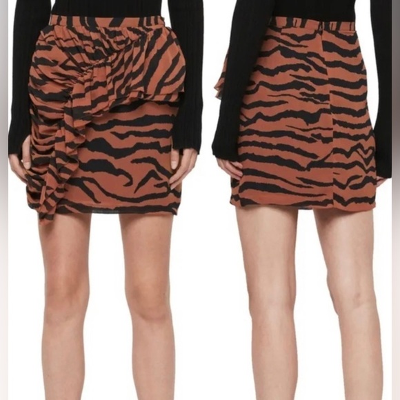 All Saints Dresses & Skirts - All saints Nia Zephyr zebra skirt